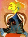 Portrait Lee Miller al Arlesienne 1937 cubism Pablo Picasso